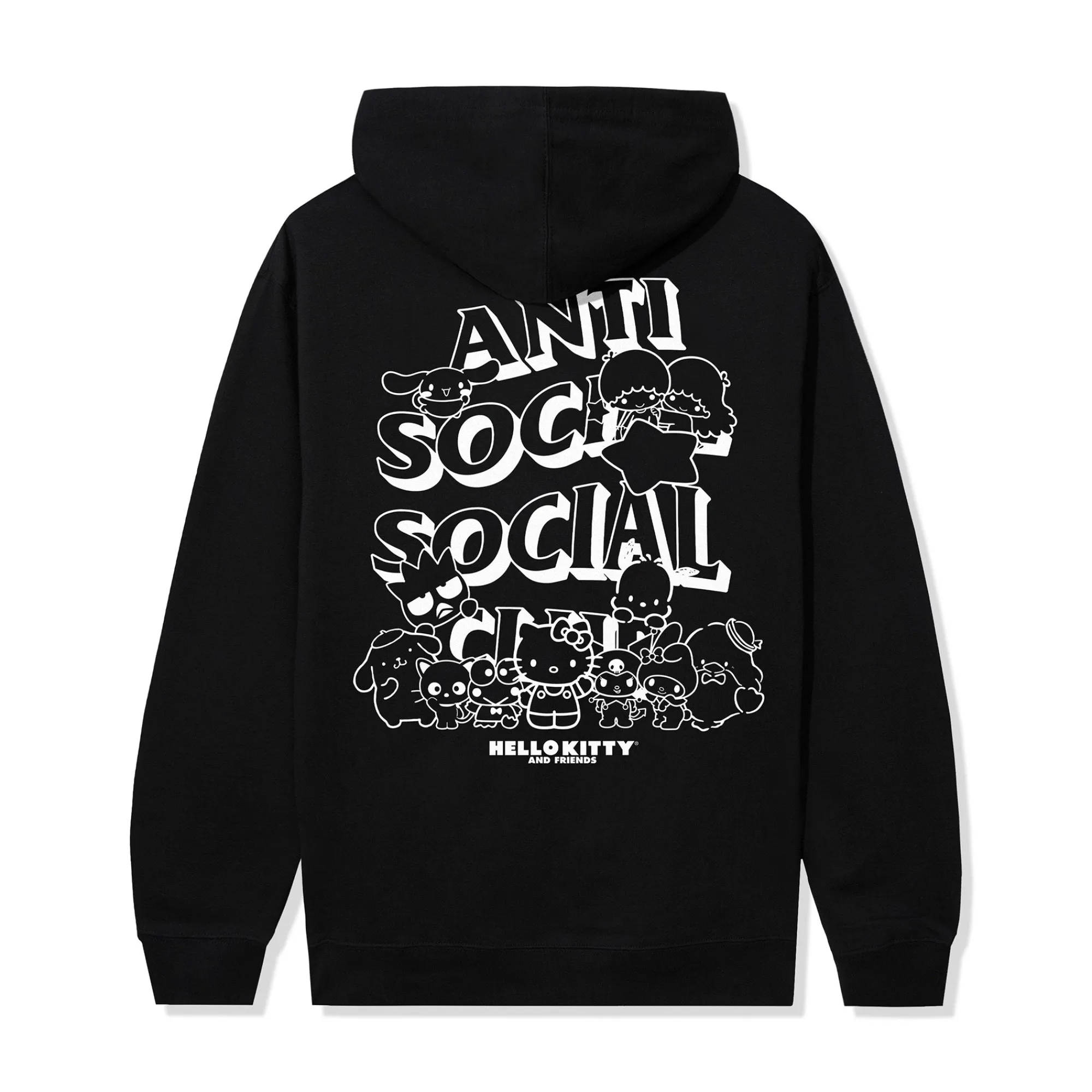 Anti Social Social Club x Hello Kitty and Friends Weird Hoodie