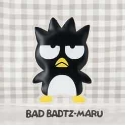 Japan Original Badtz-maru Clear Gingham Zipper Pouch