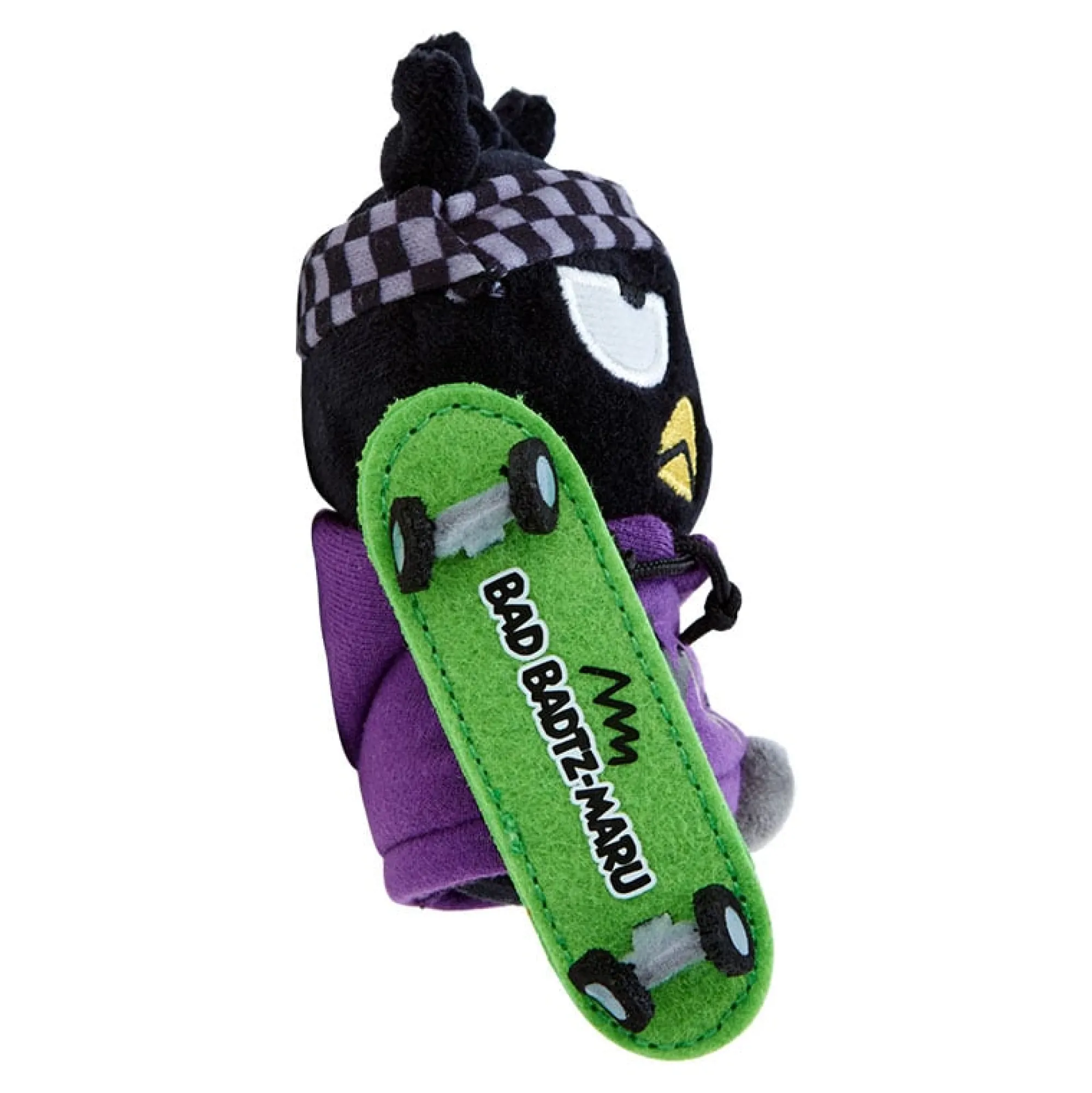 Japan Original Badtz-maru Plush Mascot Keychain (Sk8r Squad Series)
