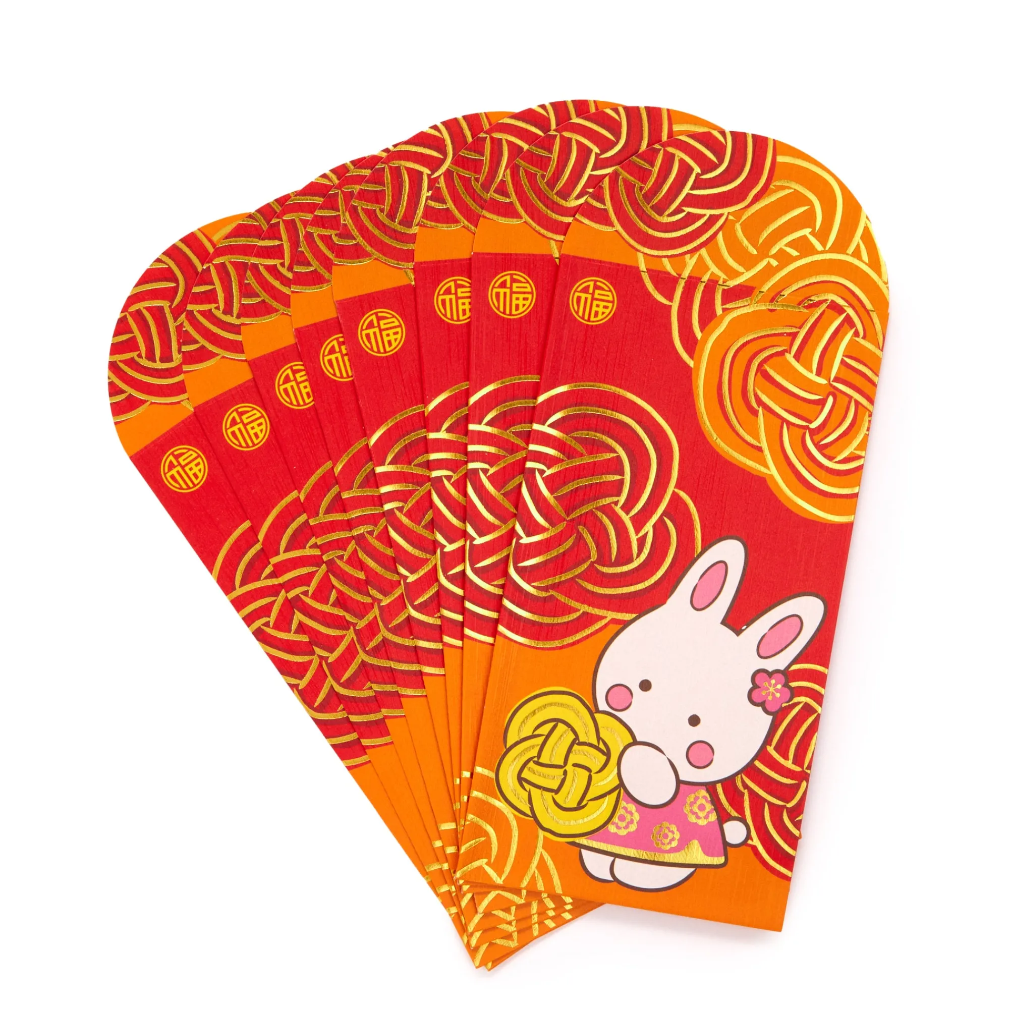 Global Original Cherry Chums 8-pc Vertical Enclosure Envelopes (Abstract)