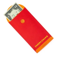 Global Original Cherry Chums 8-pc Vertical Enclosure Envelopes (Abstract)