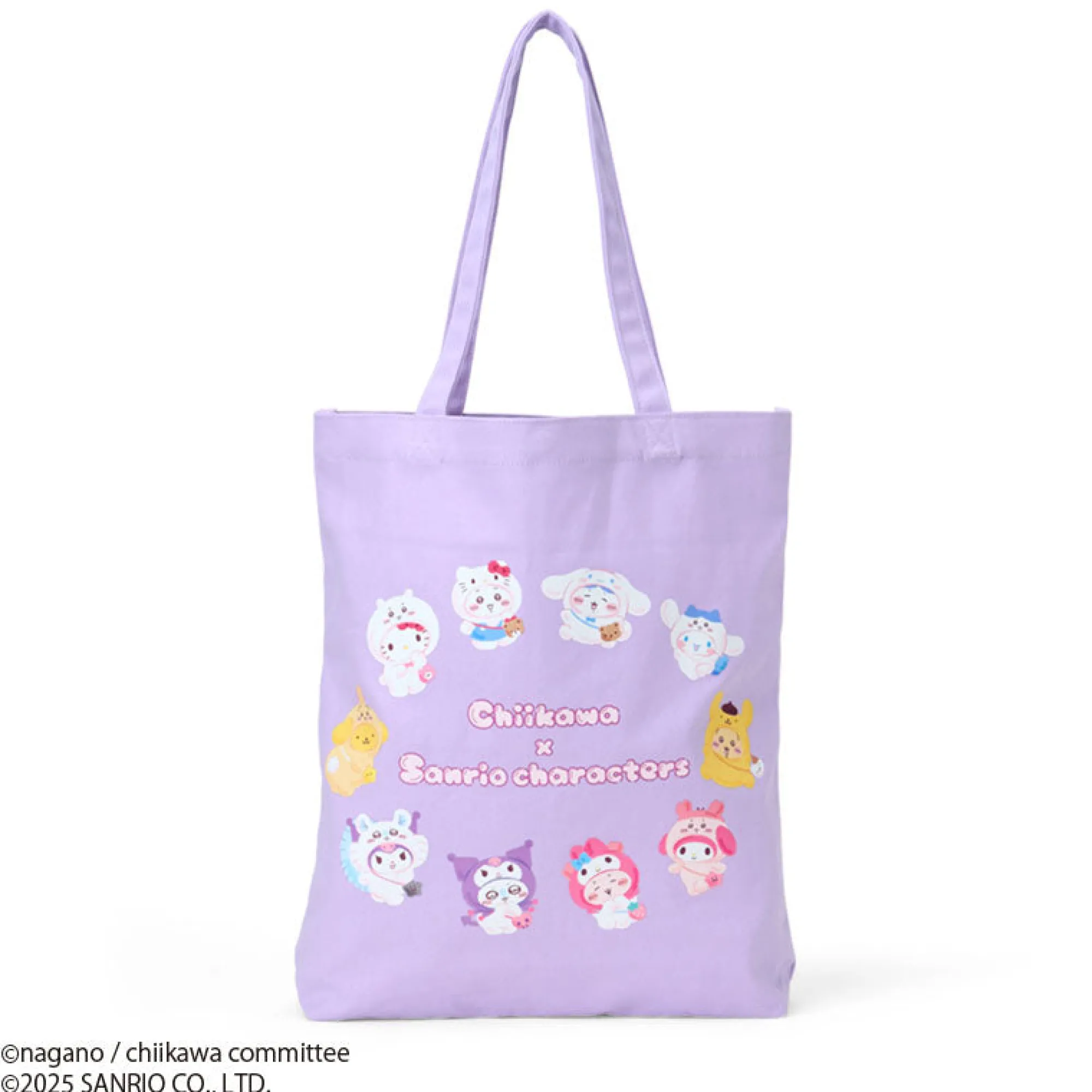Japan Original Chiikawa x Sanrio Characters Tote Bag