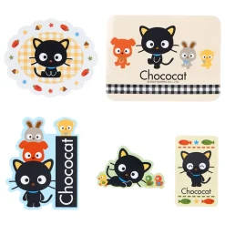 Japan Original Chococat 15-Pc Mini Sticker Pack (Sanrio Cat Club Series)