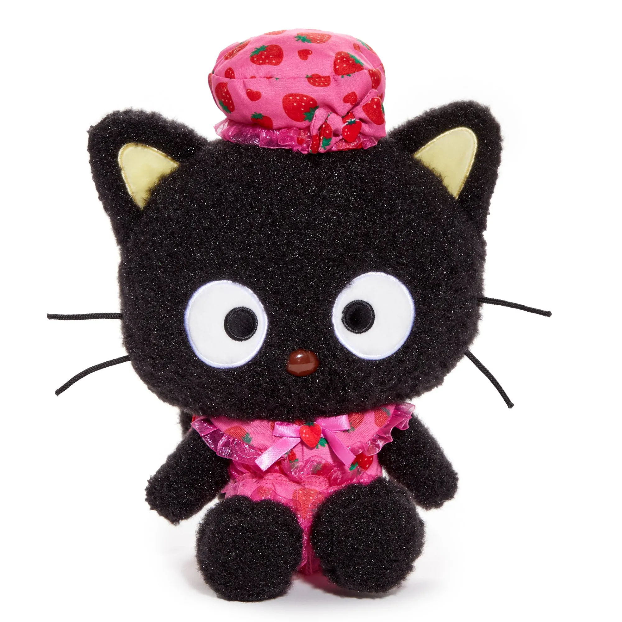NAKAJIMA CORPORATION Chococat 8" Plush (Strawberry Treat Series)