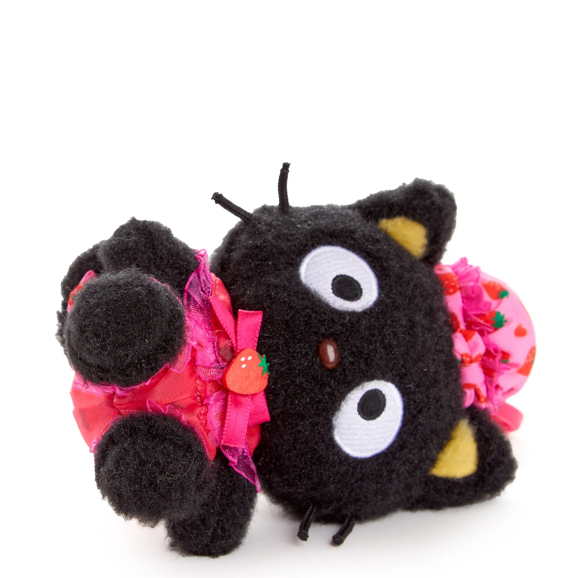 NAKAJIMA CORPORATION Chococat Plush Mascot Clip (Strawberry Treat Series)