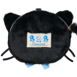 Japan Original Chococat Plush Mini Face Pouch (Sanrio Cat Club Series)