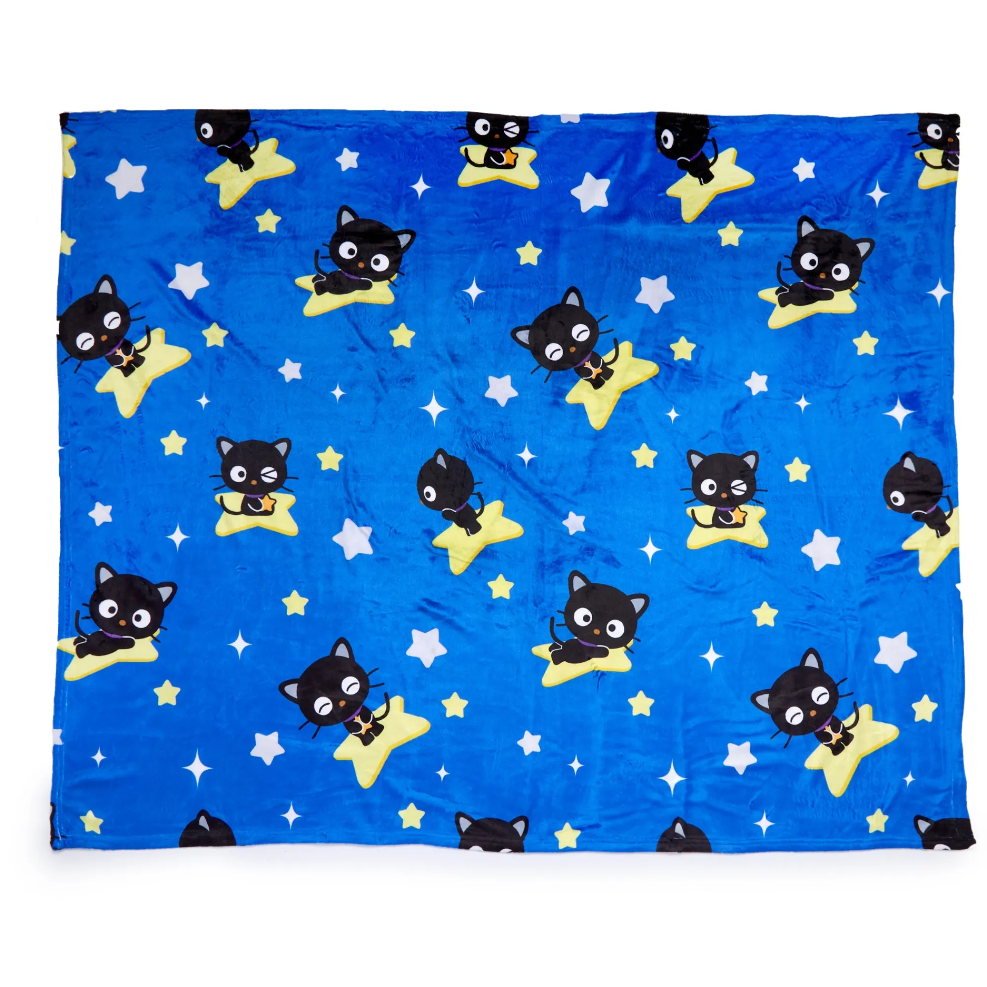 Printful Chococat Starry Night Throw Blanket