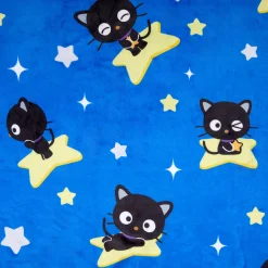 Printful Chococat Starry Night Throw Blanket