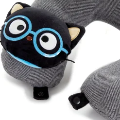 NAKAJIMA CORPORATION Chococat Travel Neck Pillow (Glasses Series)