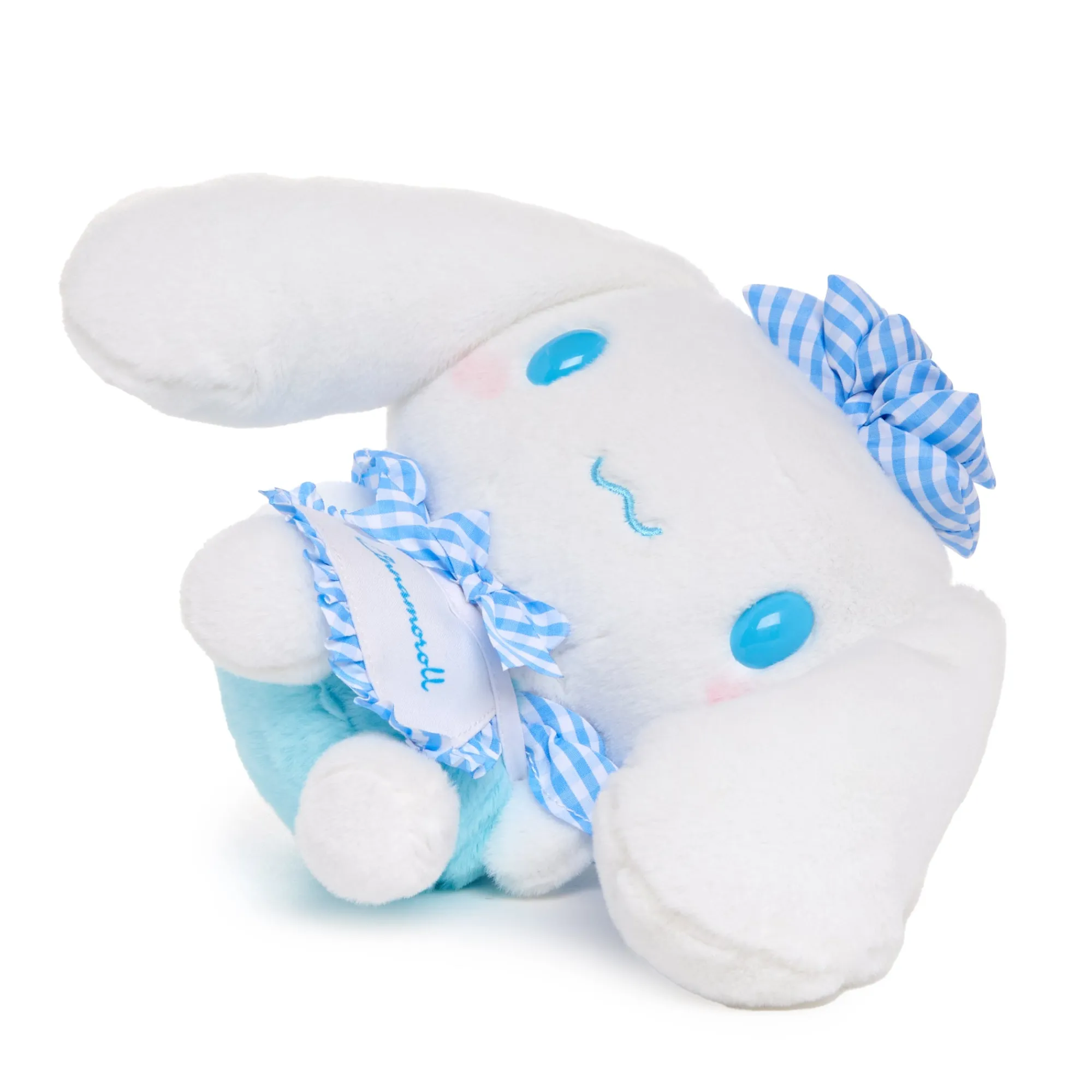 NAKAJIMA CORPORATION Cinnamoroll 8" Plush (Gingham Cafe Cinnamon)