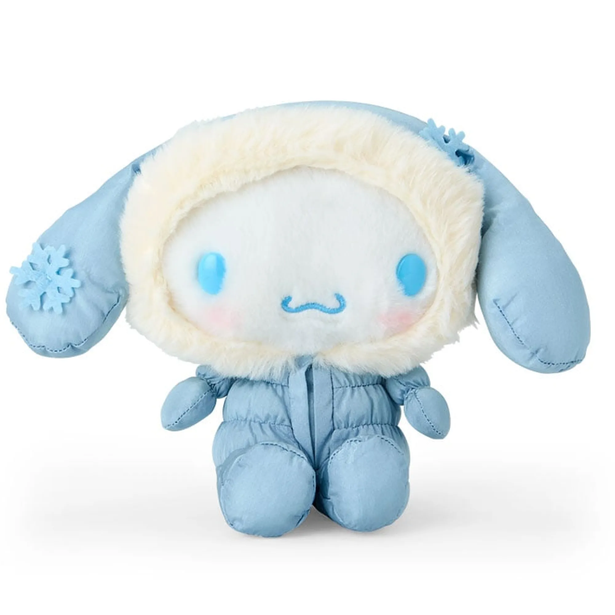 Japan Original Cinnamoroll 6" Plush (Winter Snowsuit Series)