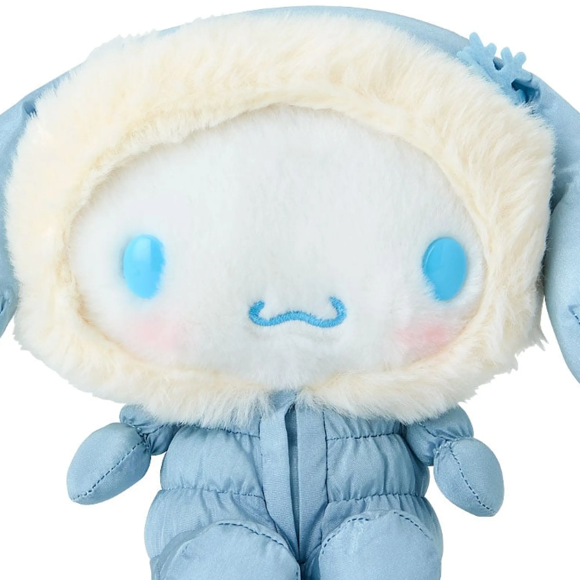 Japan Original Cinnamoroll 6" Plush (Winter Snowsuit Series)