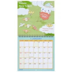 Japan Original Cinnamoroll 2025 Wall Calendar