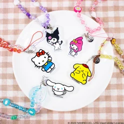 HAMEE Cinnamoroll Beaded Charm Mobile Phone Wrist Strap