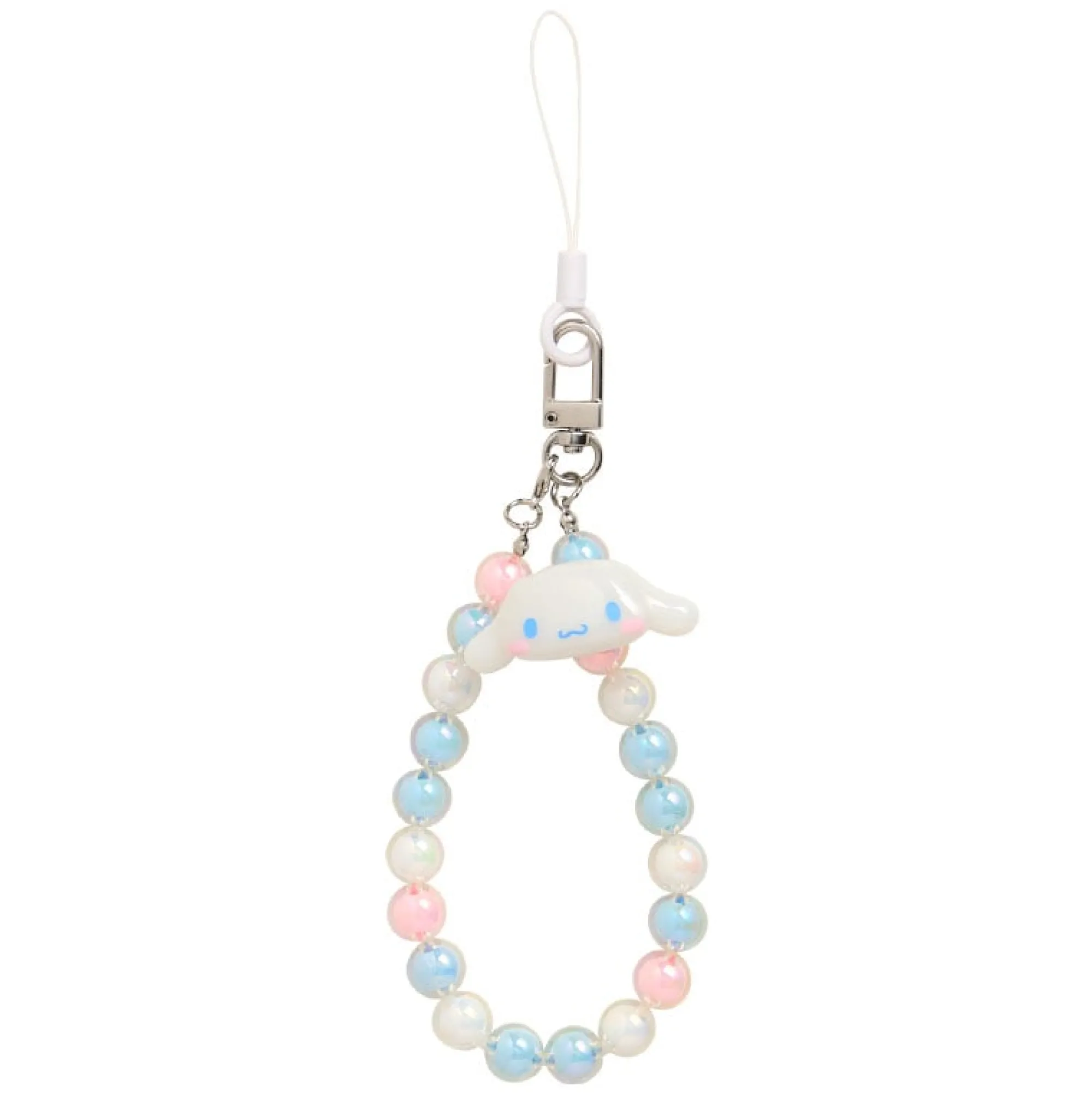 Japan Original Cinnamoroll Beaded Smartphone Charm