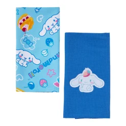 BIOWORLD Cinnamoroll Berry Sweets 2-Pc Kitchen Towel Set