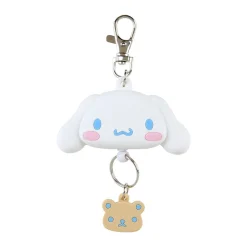 Japan Original Cinnamoroll Bestie Face Badge Reel
