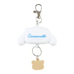 Japan Original Cinnamoroll Bestie Face Badge Reel
