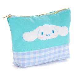 NAKAJIMA CORPORATION Cinnamoroll Chenille Gingham Zipper Pouch