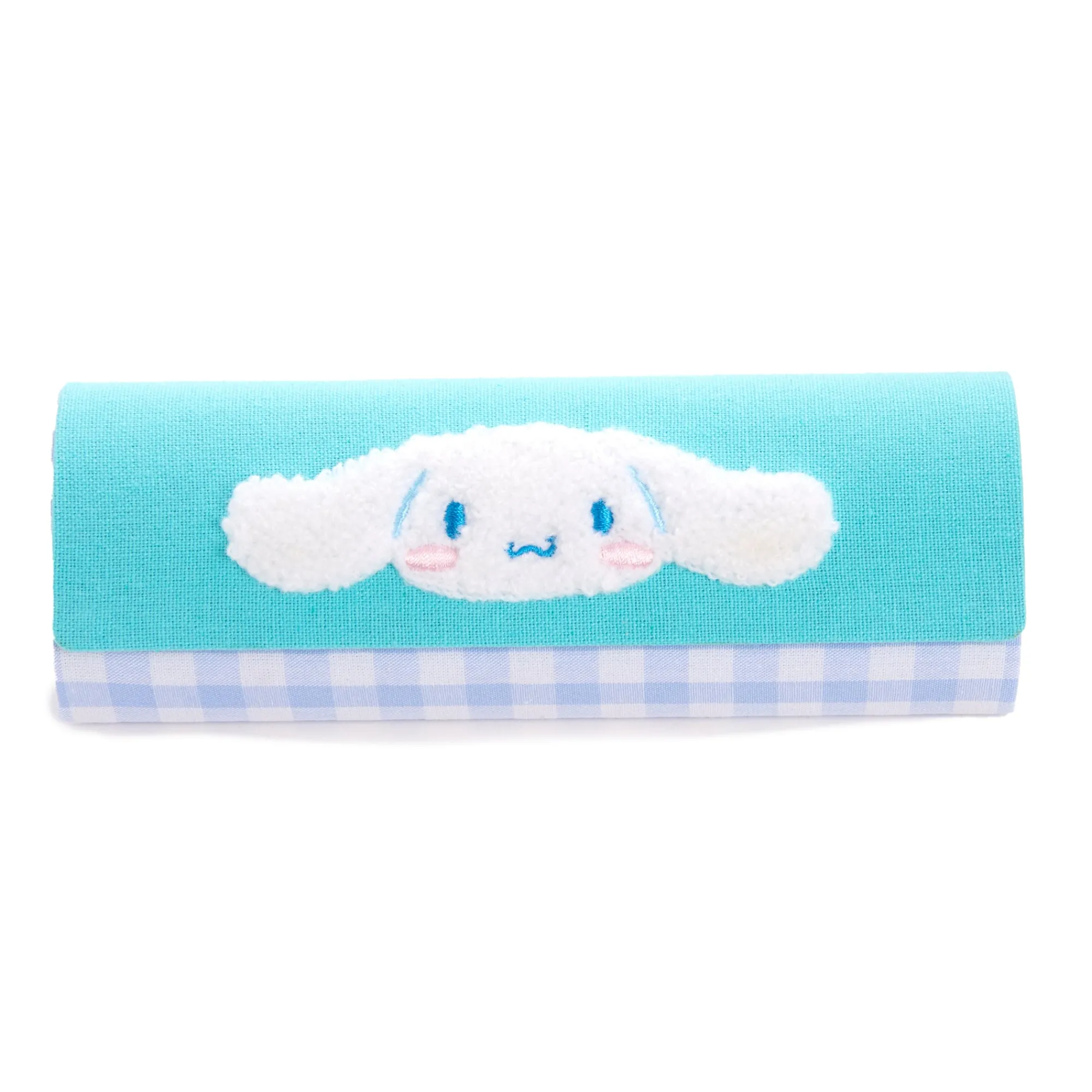 NAKAJIMA CORPORATION Cinnamoroll Chenille Gingham Eyewear Case