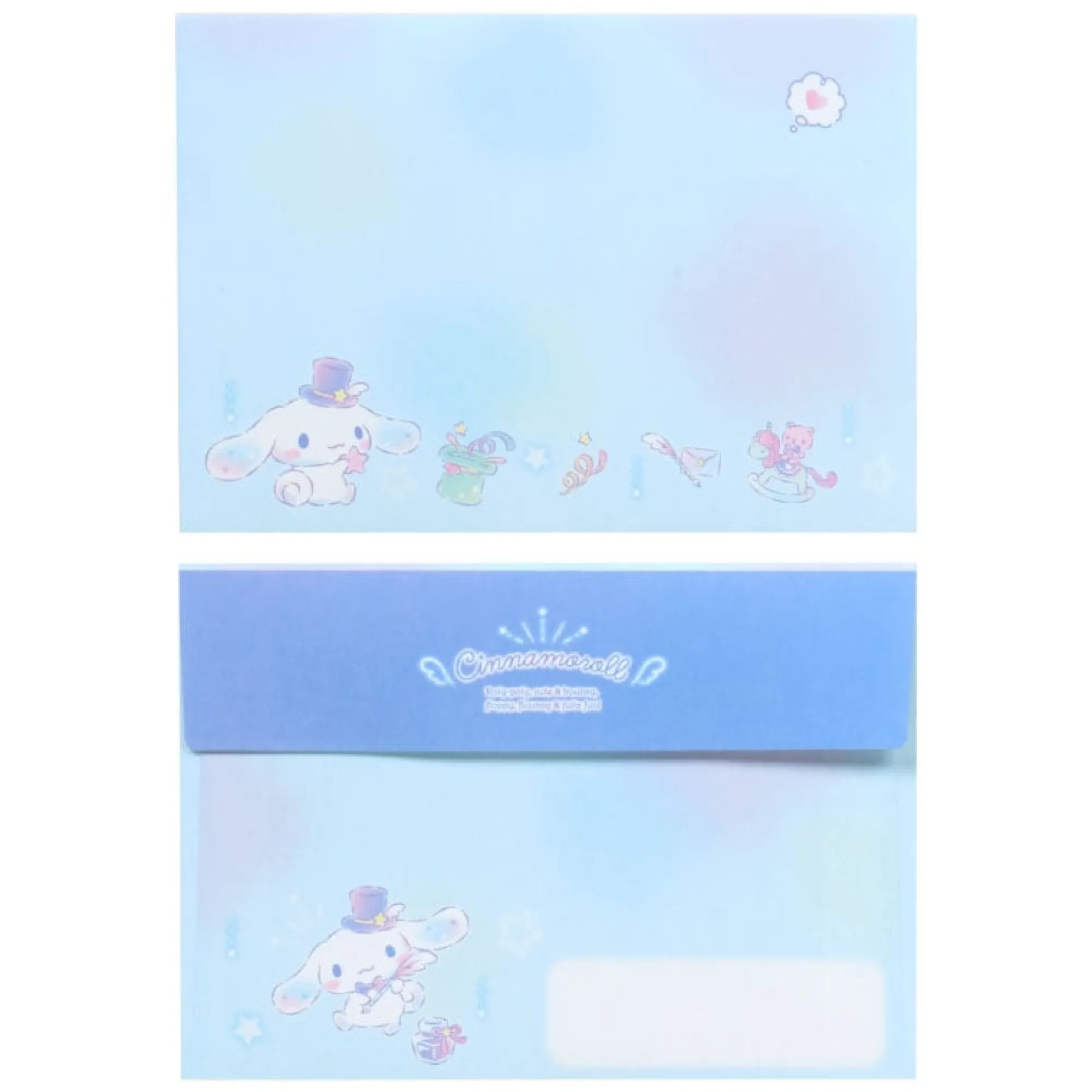Japan Original Cinnamoroll Classic Letter Set