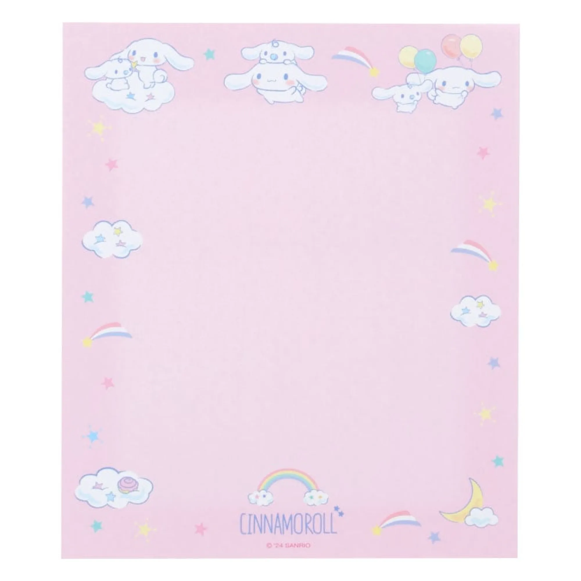 Japan Original Cinnamoroll Classic Letter Set