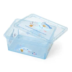 Japan Original Cinnamoroll Clear Glitter Storage Bin (S)