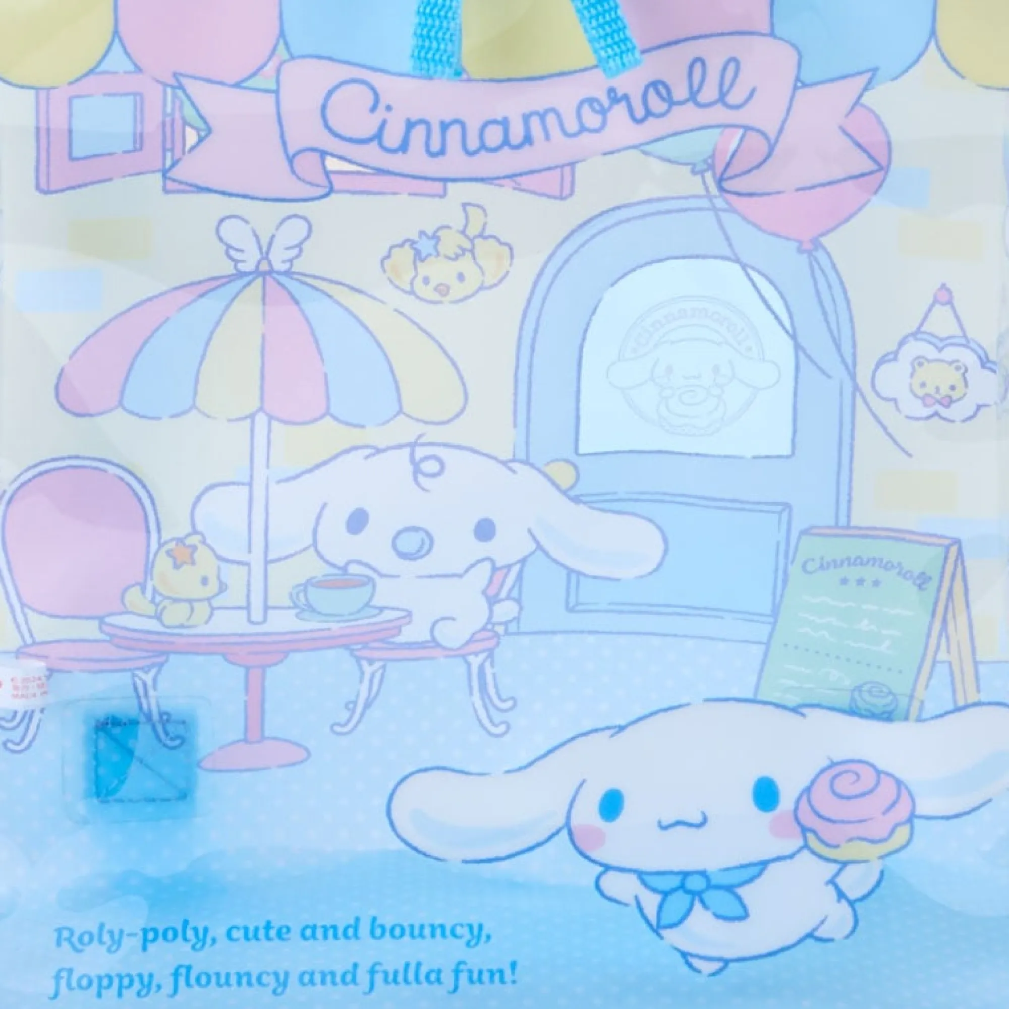 Kids Japan Original Cinnamoroll Clear View Kids Backpack