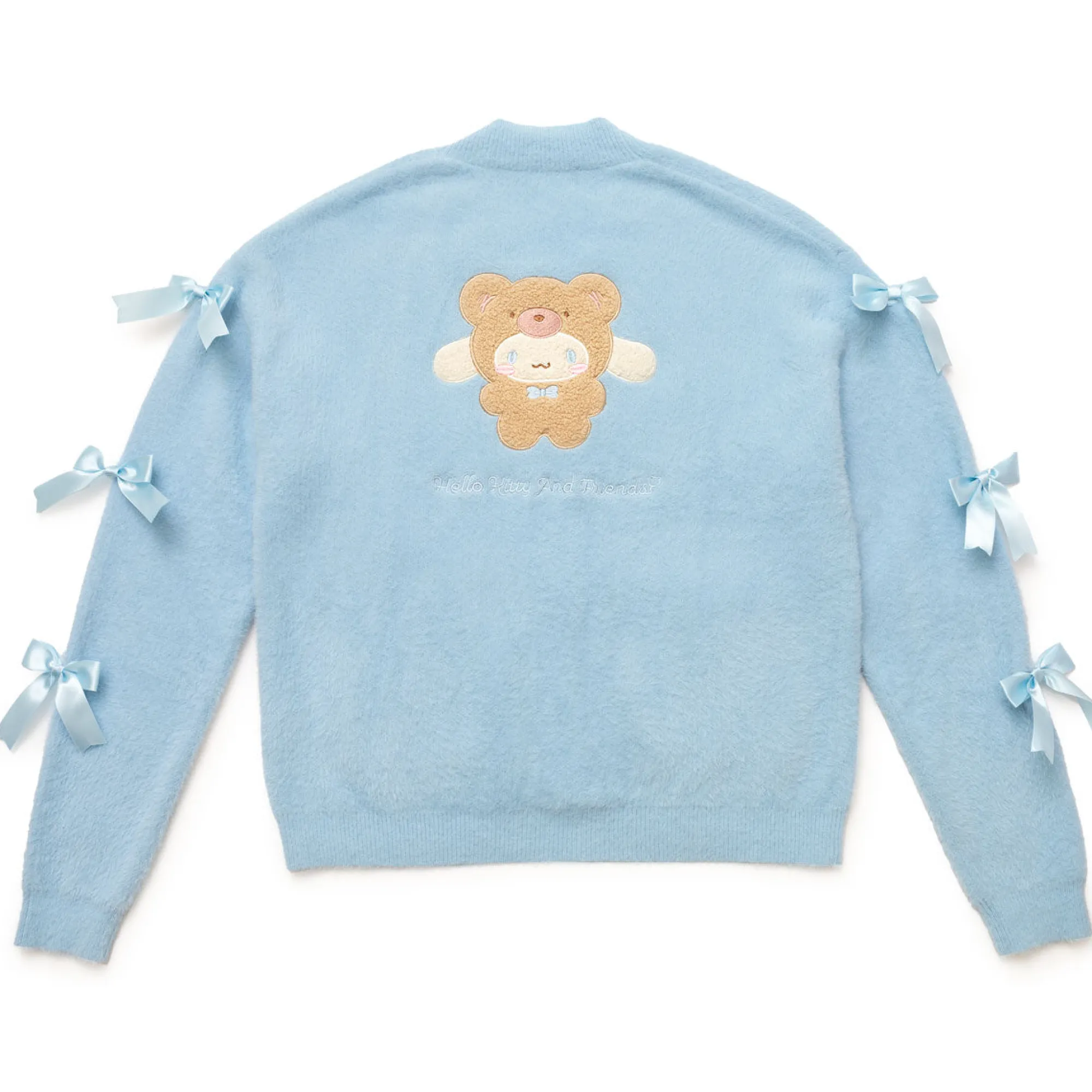 JAPANLA Cinnamoroll Cozy Kuma Cardigan