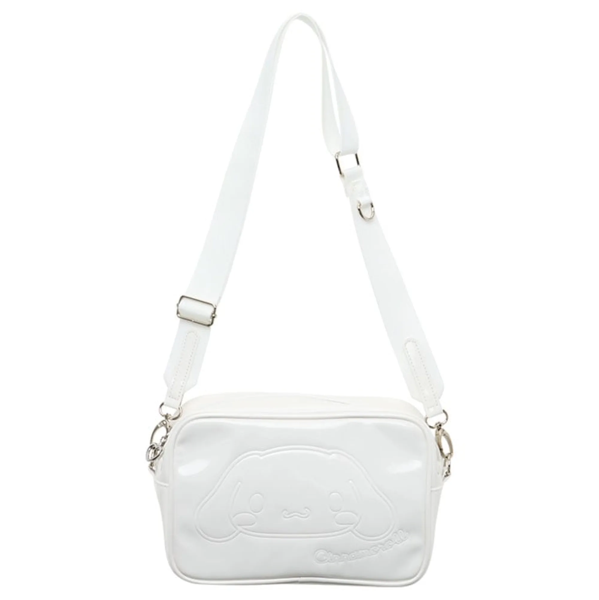 Japan Original Cinnamoroll Crossbody Bag (Silver Houndstooth Series)