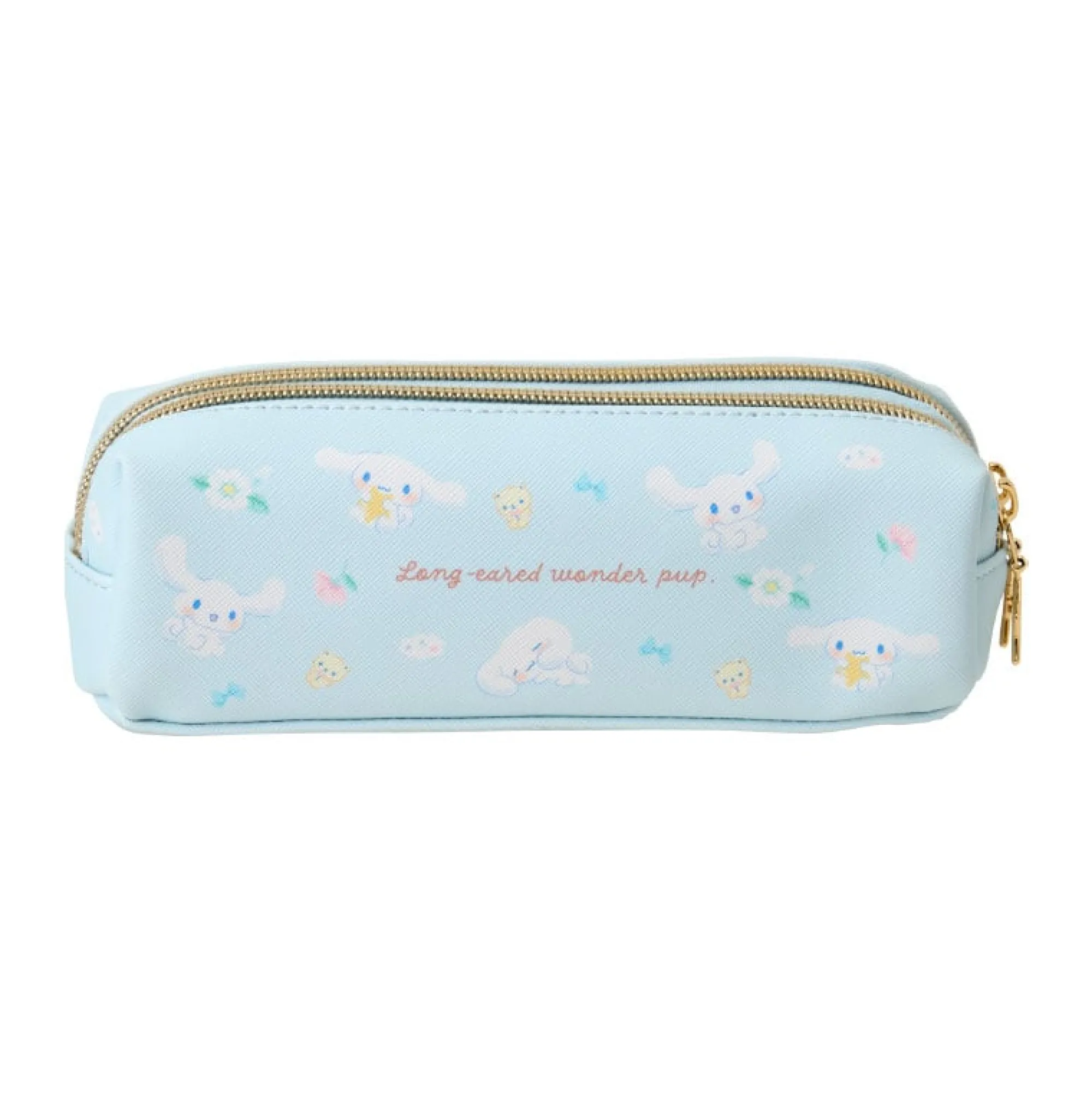 Japan Original Cinnamoroll Dual Compartment Pencil Pouch