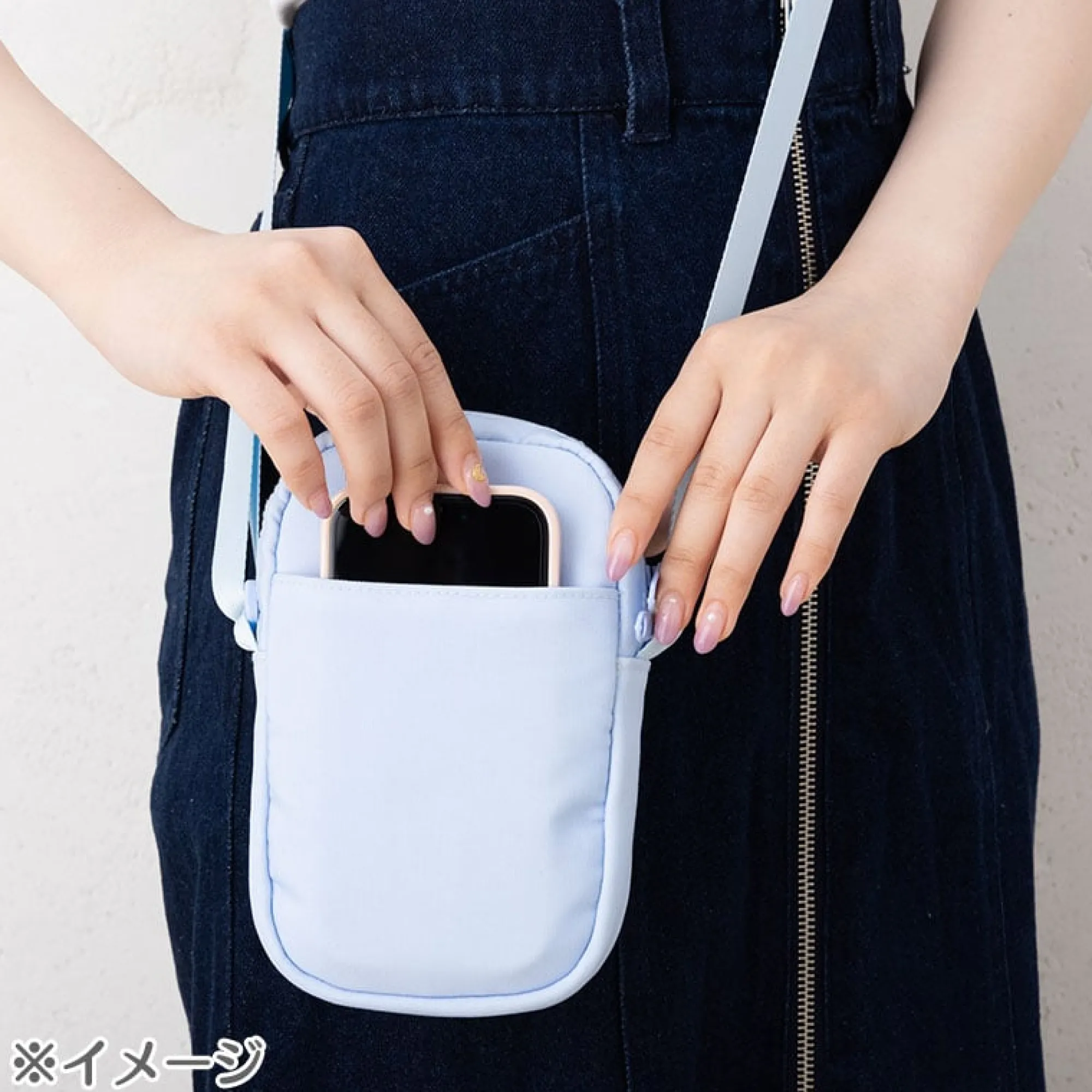 Japan Original Cinnamoroll Embroidered Mini Crossbody Bag