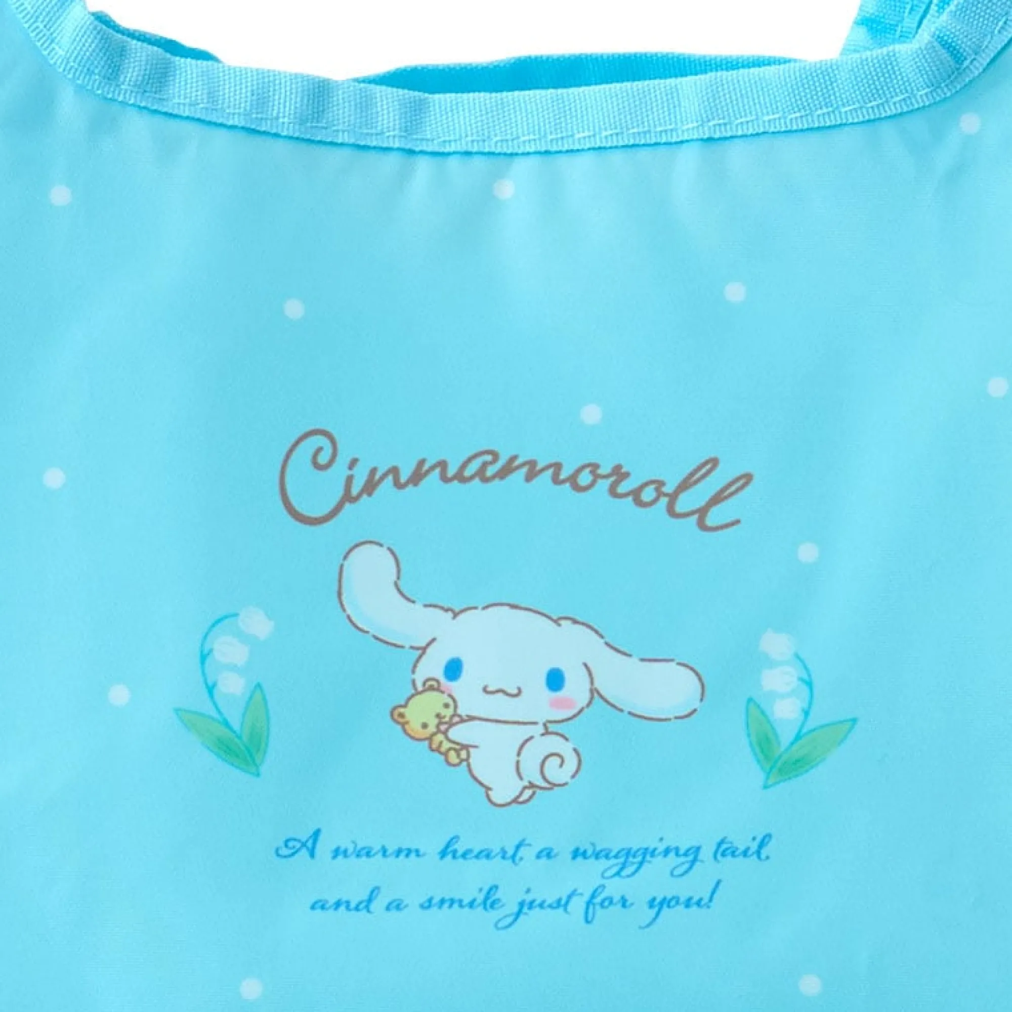 Japan Original Cinnamoroll Foldable Lunch Tote