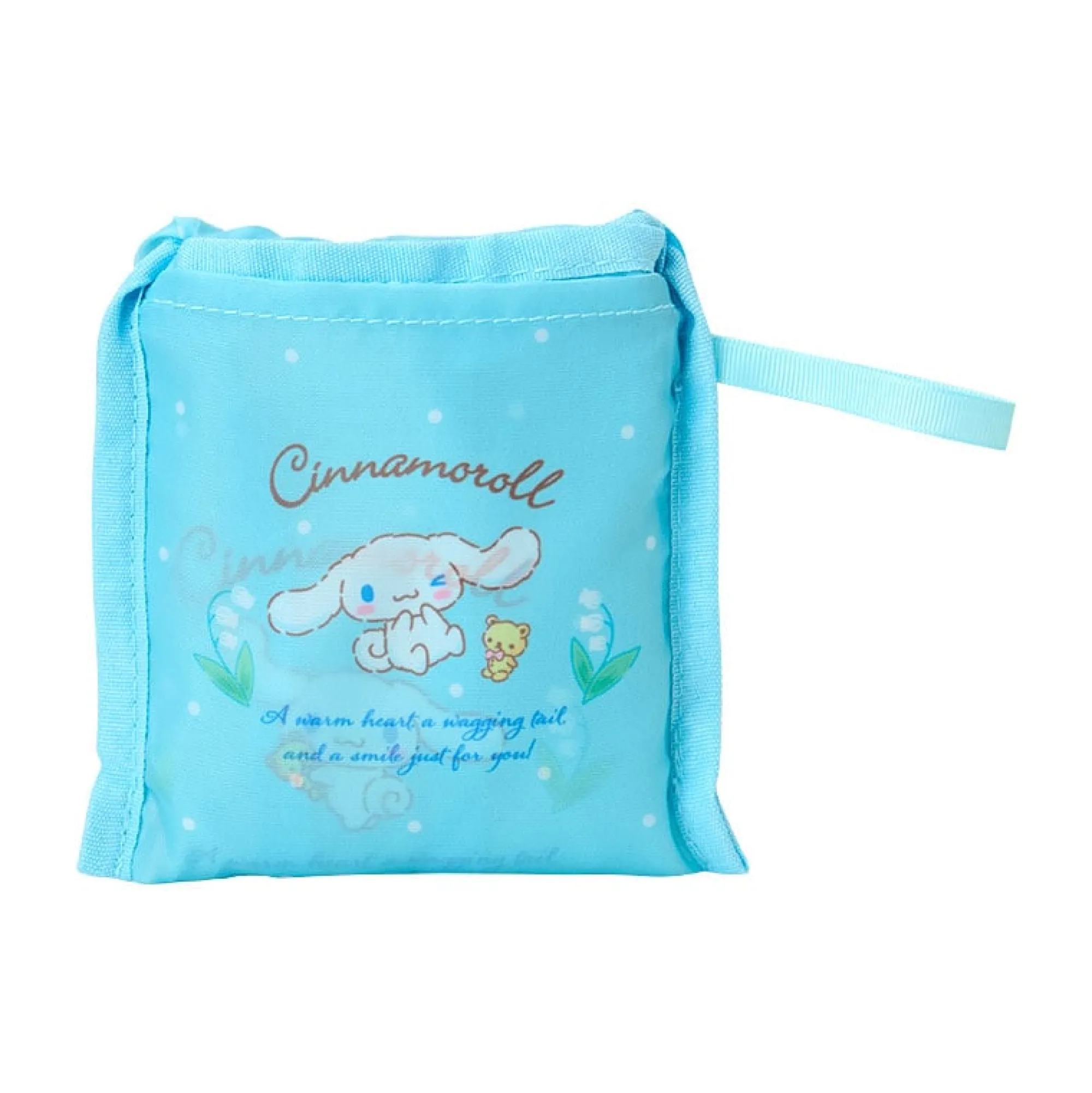 Japan Original Cinnamoroll Foldable Lunch Tote