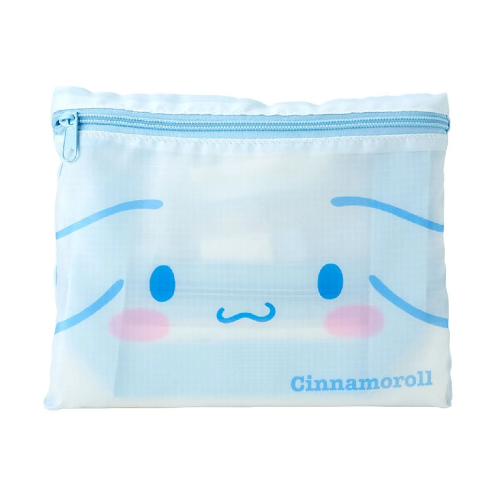 Japan Original Cinnamoroll Foldable Mascot Weekender Bag
