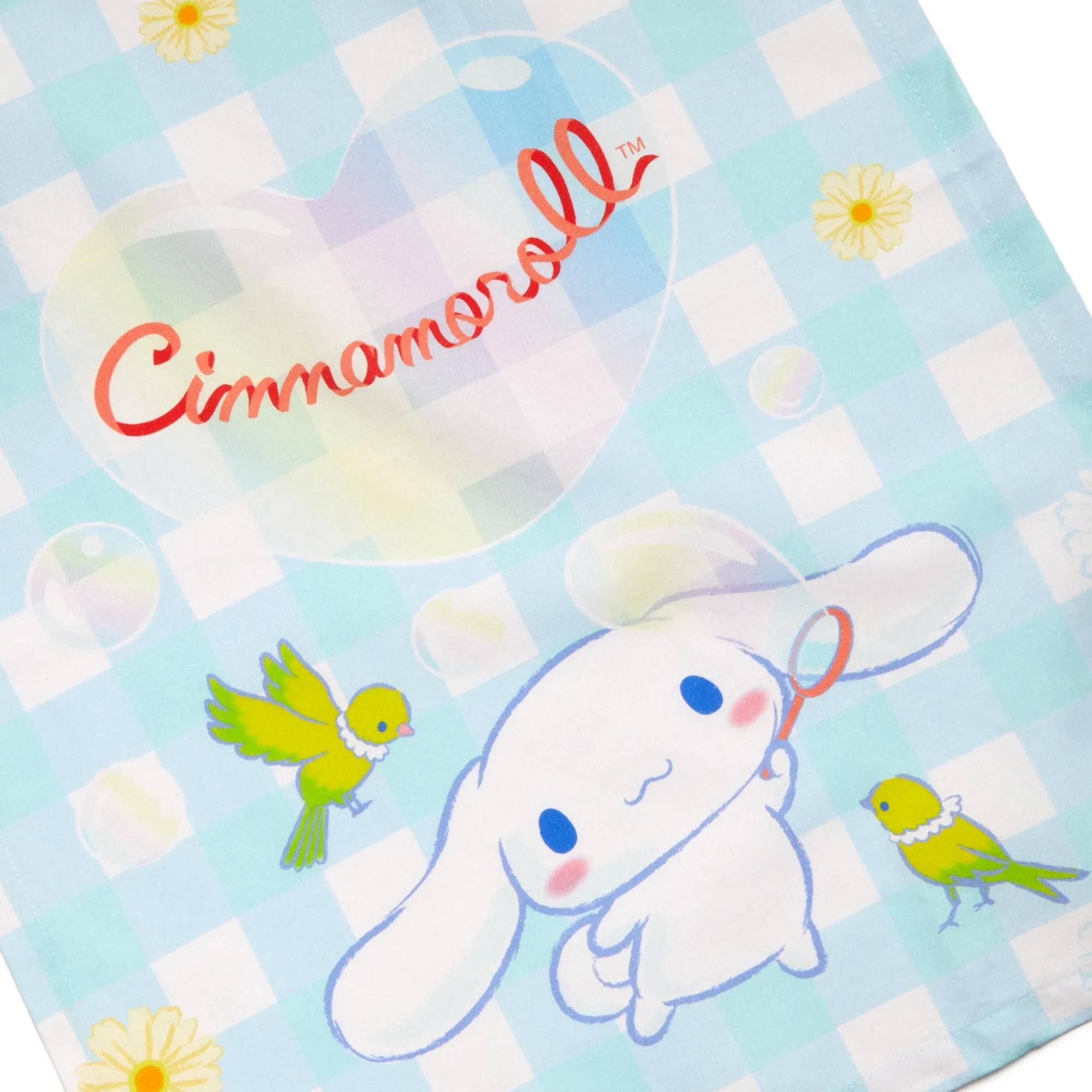 BIOWORLD Cinnamoroll Gingham Floral Kitchen Towel Set