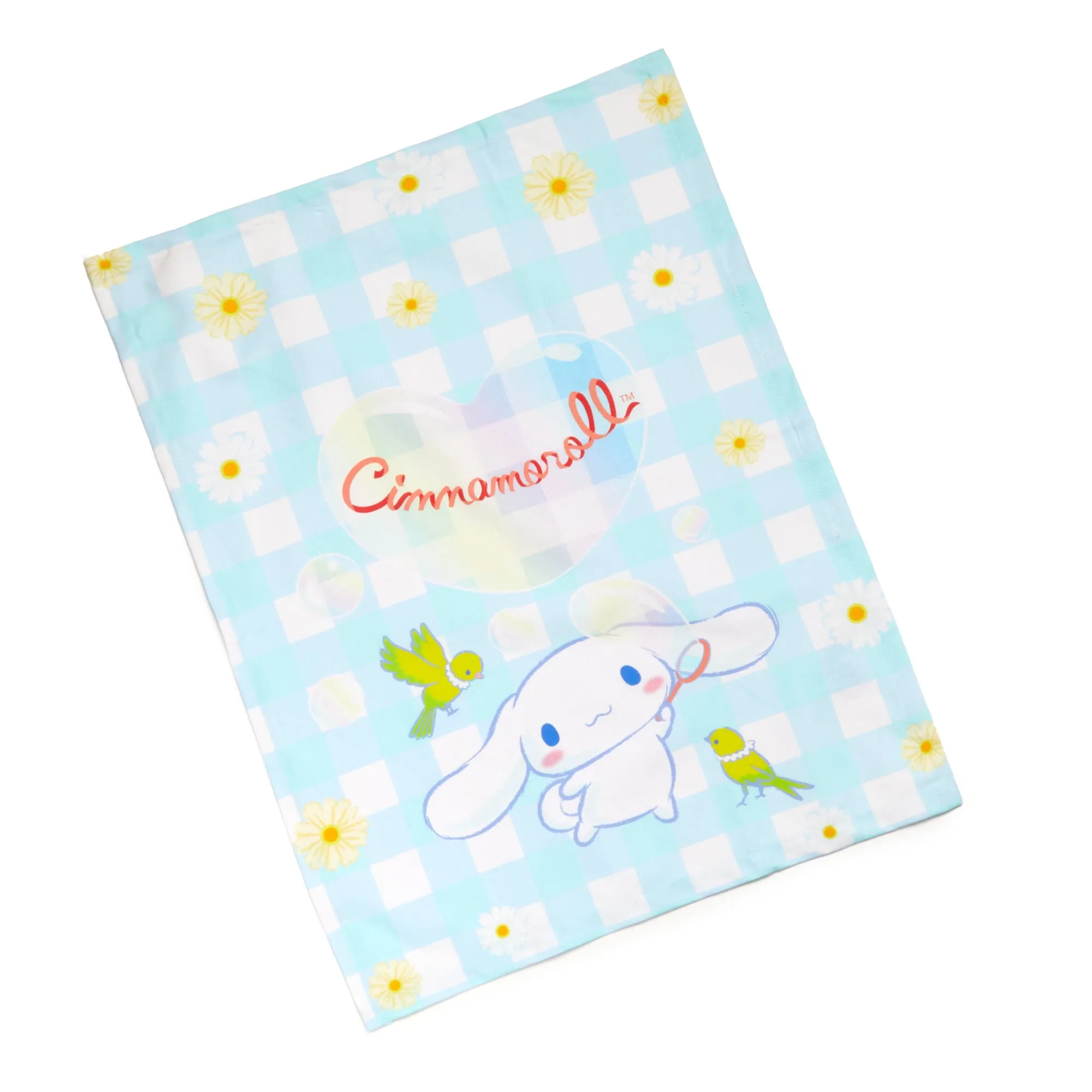 BIOWORLD Cinnamoroll Gingham Floral Kitchen Towel Set