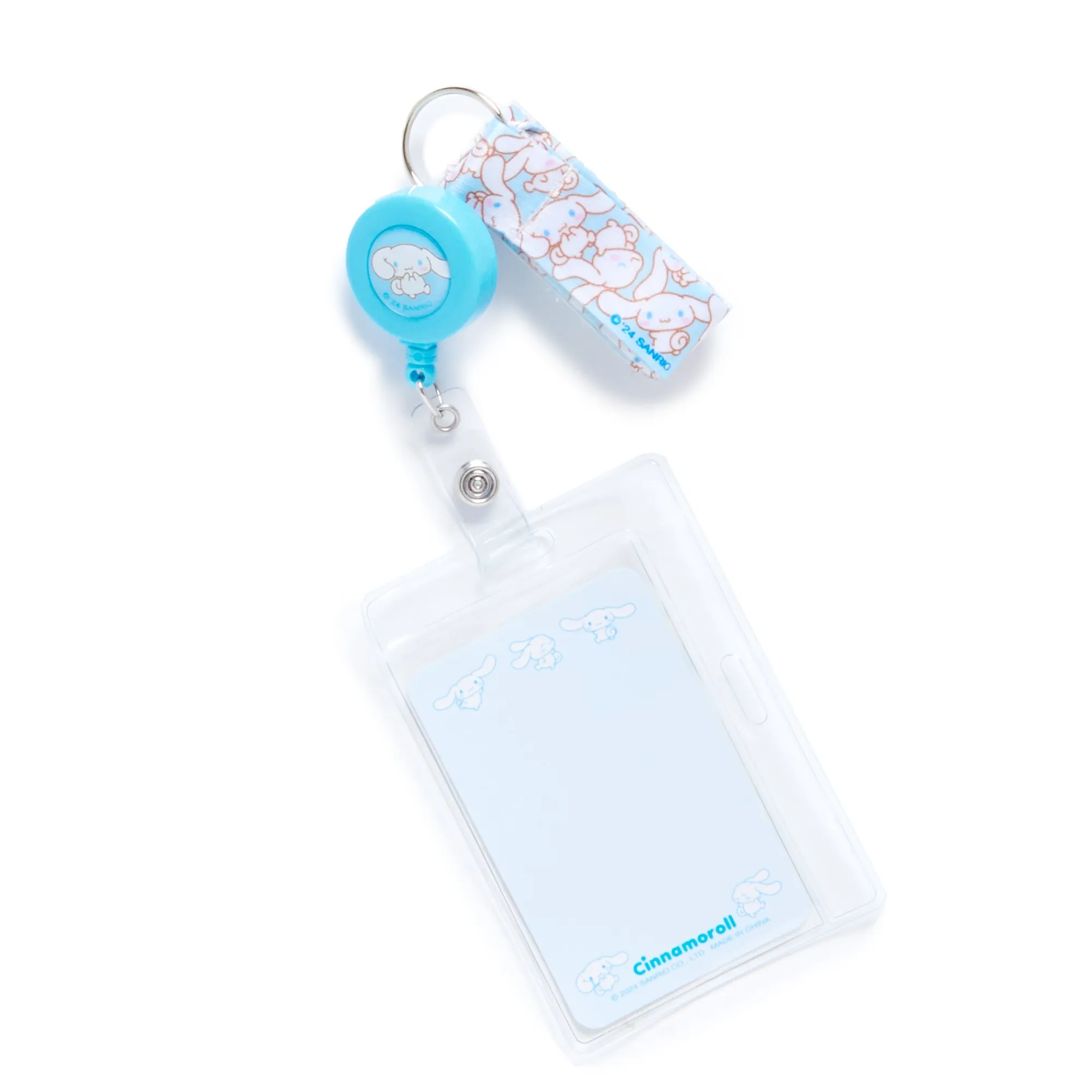 NAKAJIMA CORPORATION Cinnamoroll ID Badge Holder (All-Over Series)