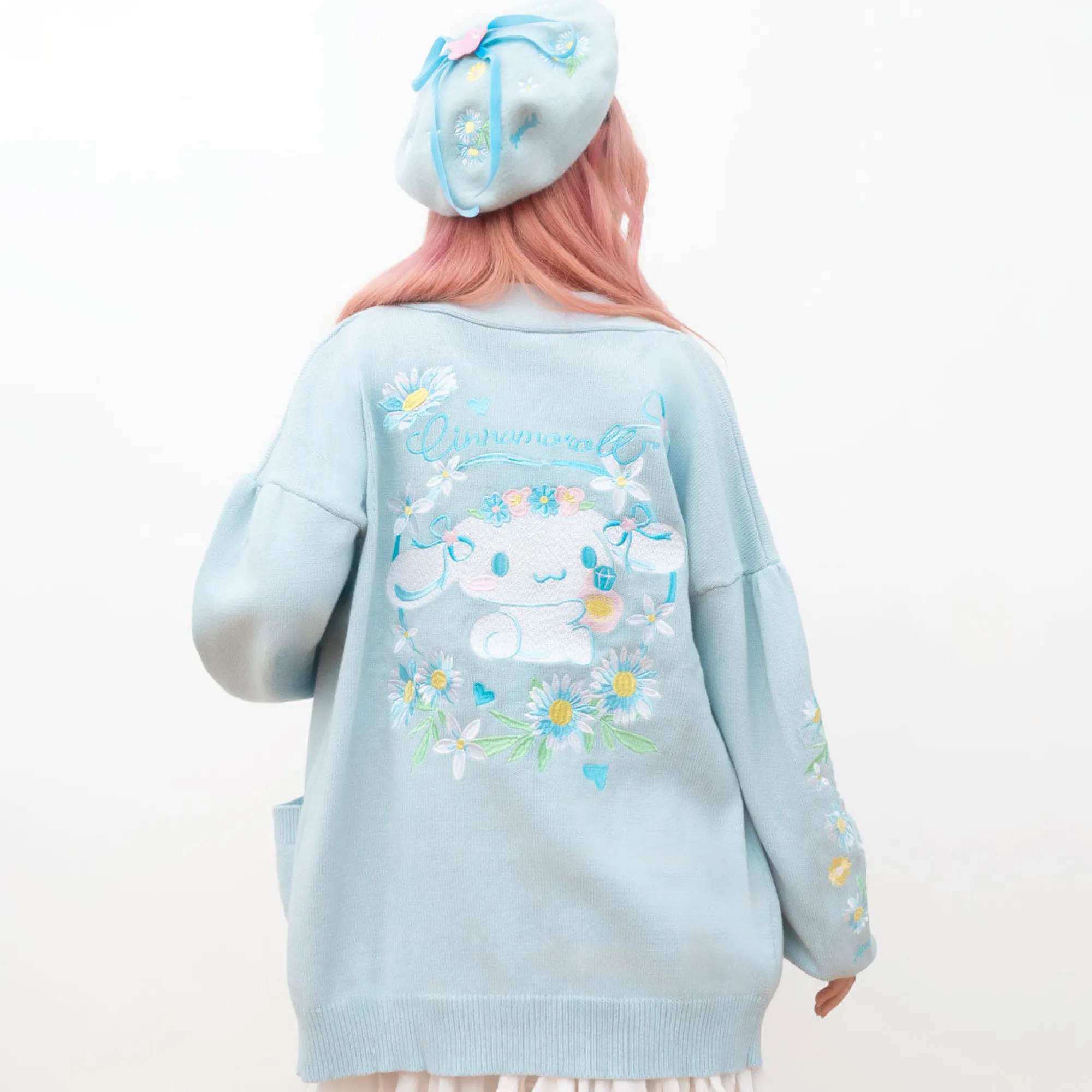 JapanLA Cinnamoroll Floral Cardigan