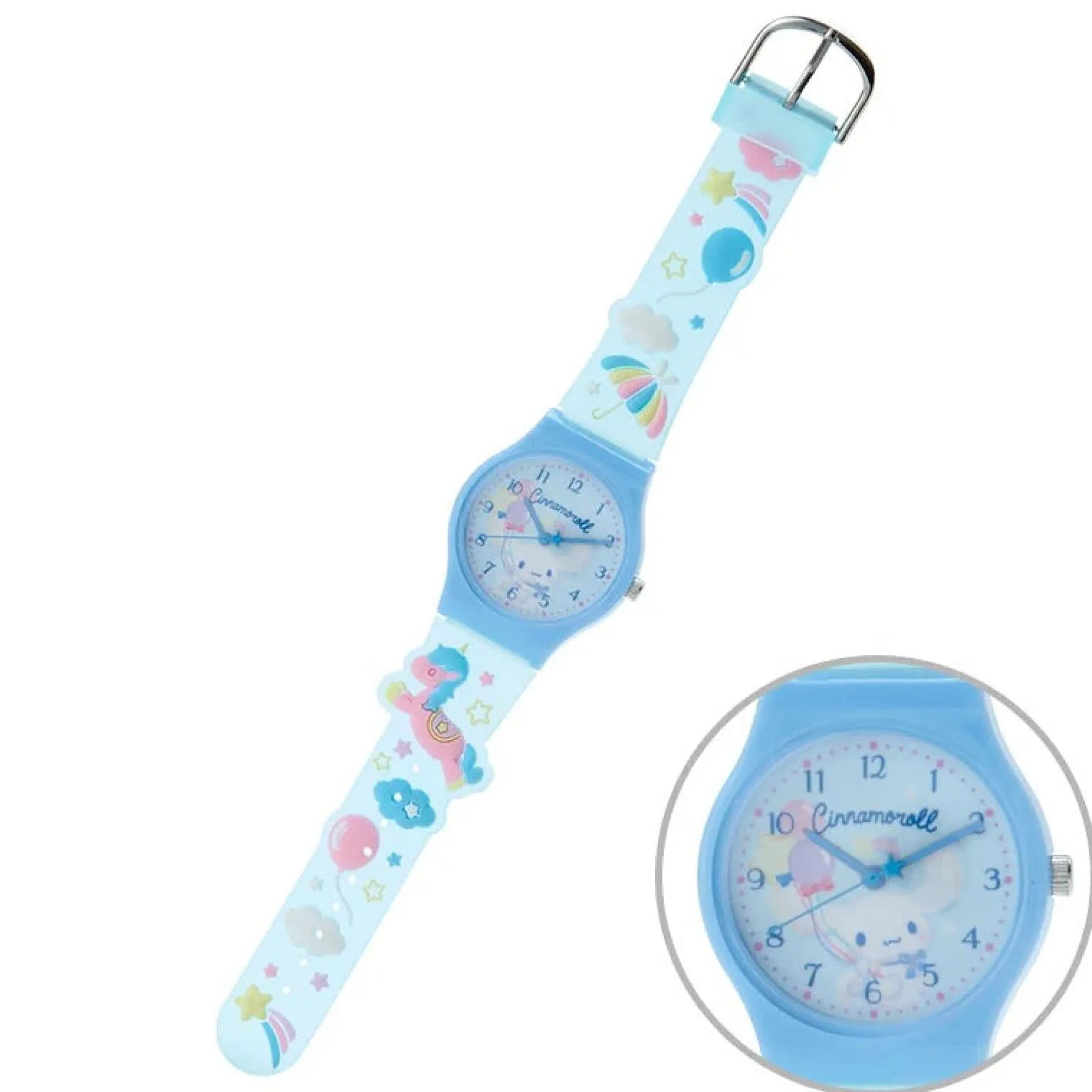 Japan Original Cinnamoroll Jelly Wristwatch