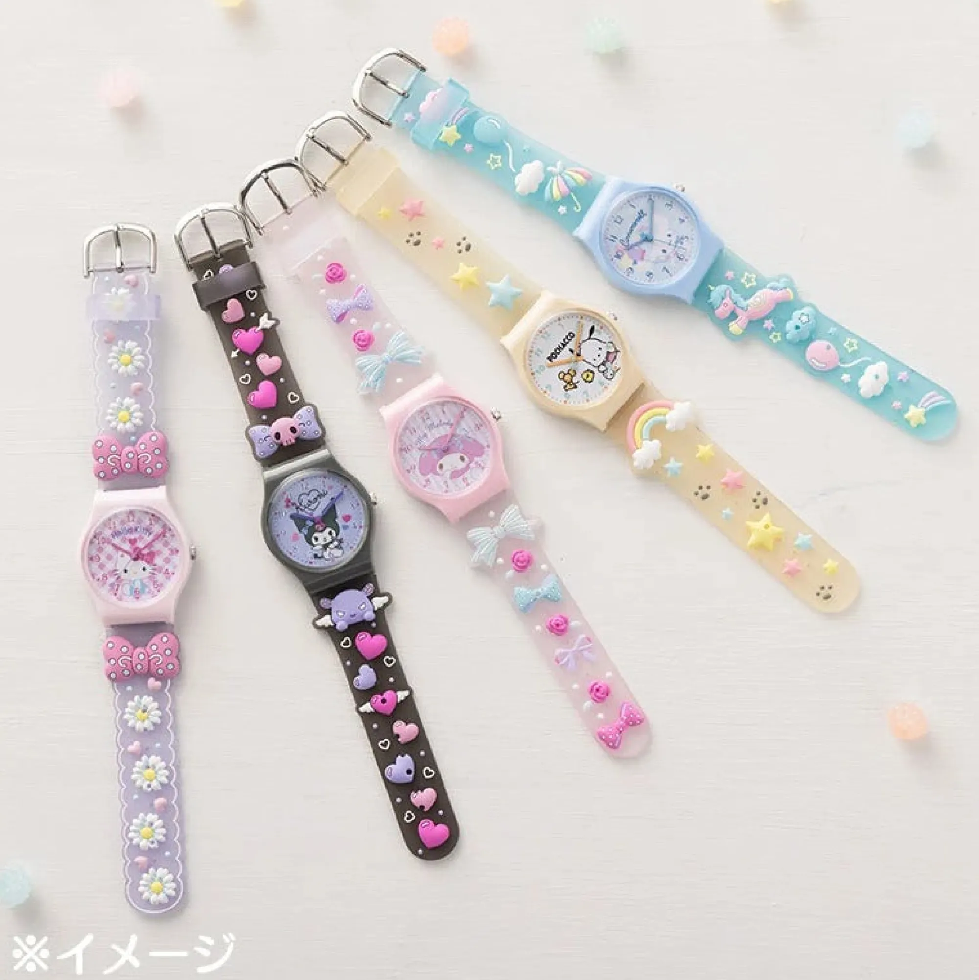 Japan Original Cinnamoroll Jelly Wristwatch