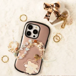 Hamee.com - Hamee US Cinnamoroll Latte Bear Beaded Charm Mobile Phone Wrist Strap