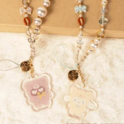 Hamee.com - Hamee US Cinnamoroll Latte Bear Beaded Charm Mobile Phone Wrist Strap