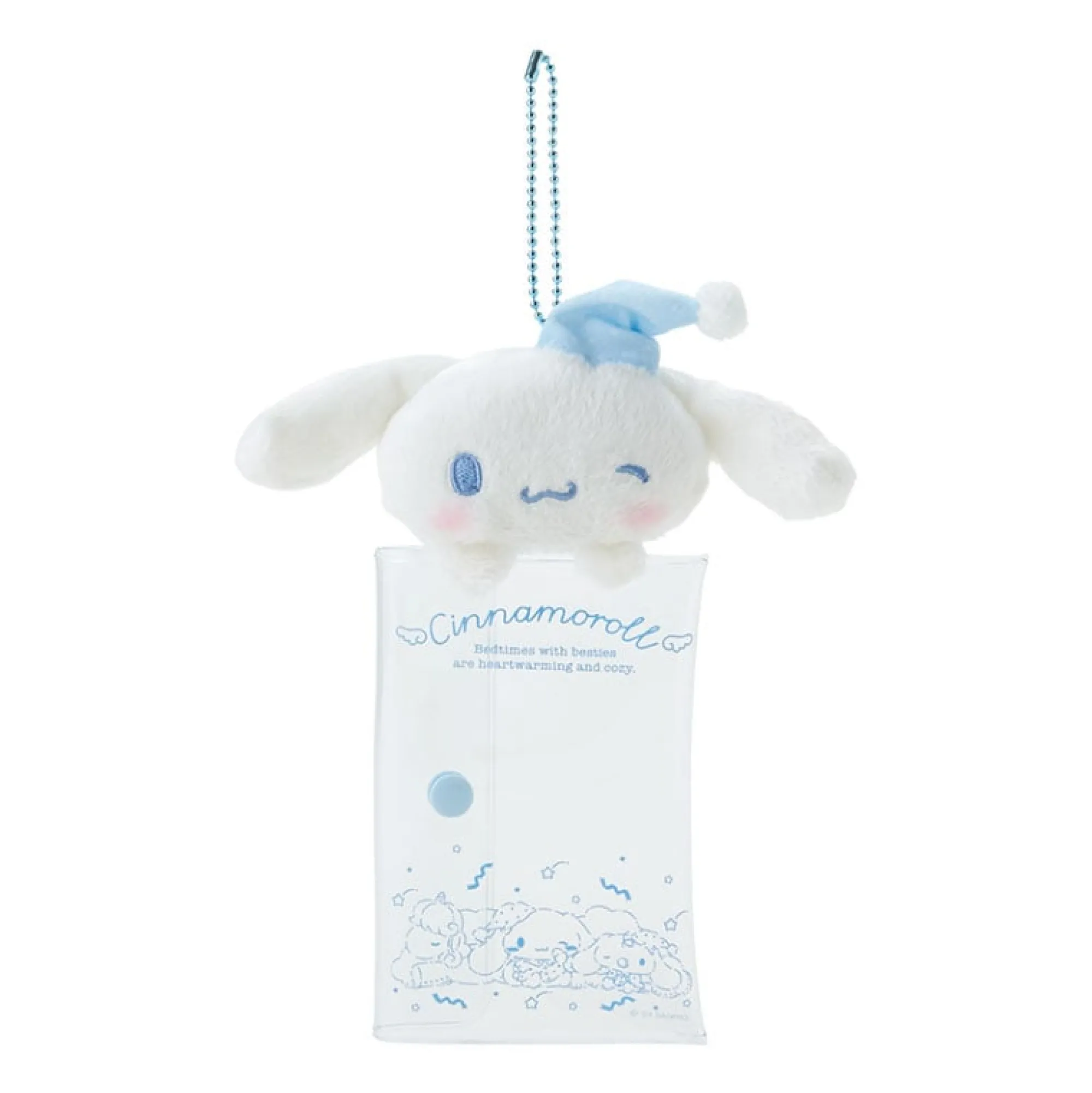 Japan Original Cinnamoroll Mascot Card Case (Time for Bed Series)
