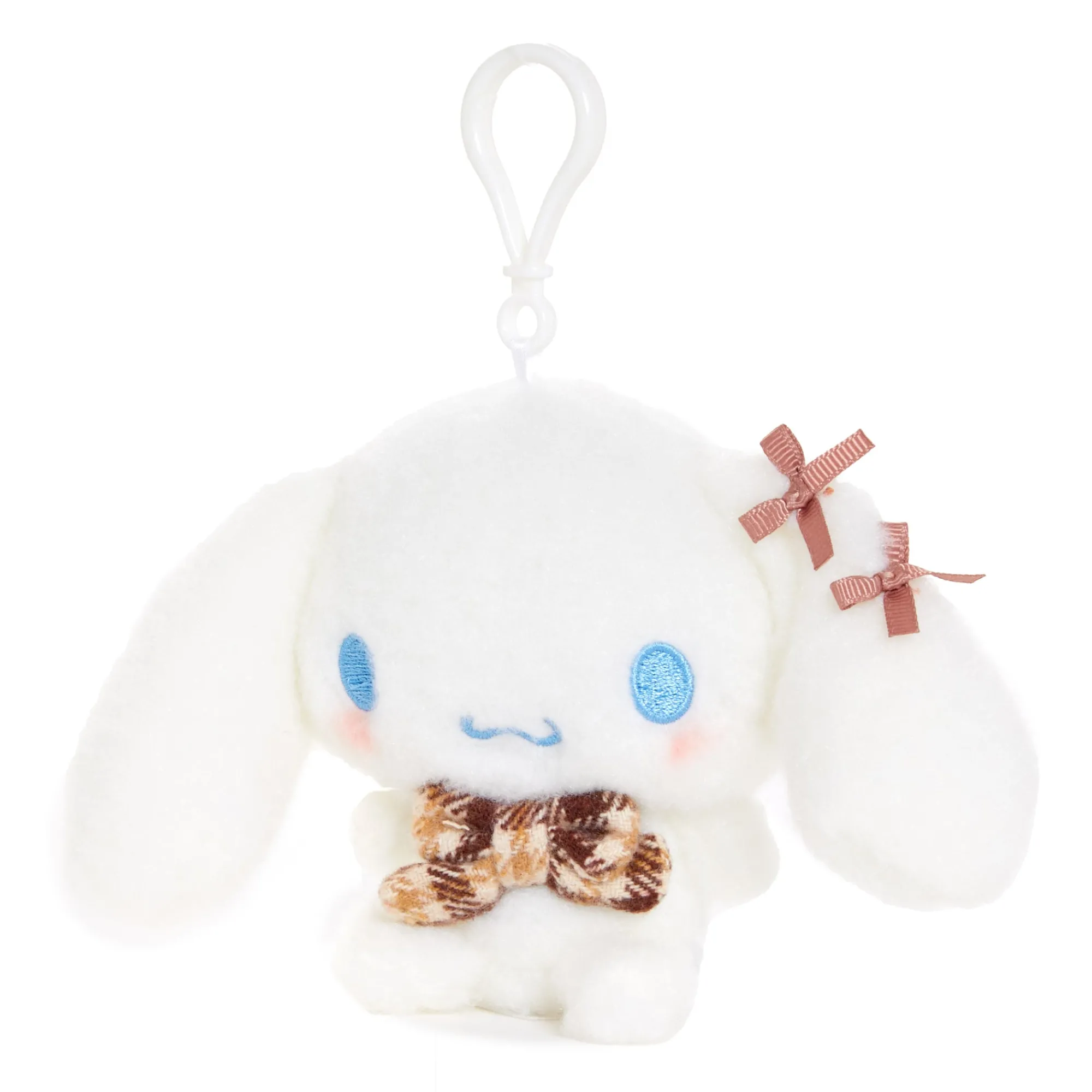 NAKAJIMA CORPORATION Cinnamoroll Mascot Clip (Mocha Check Series)