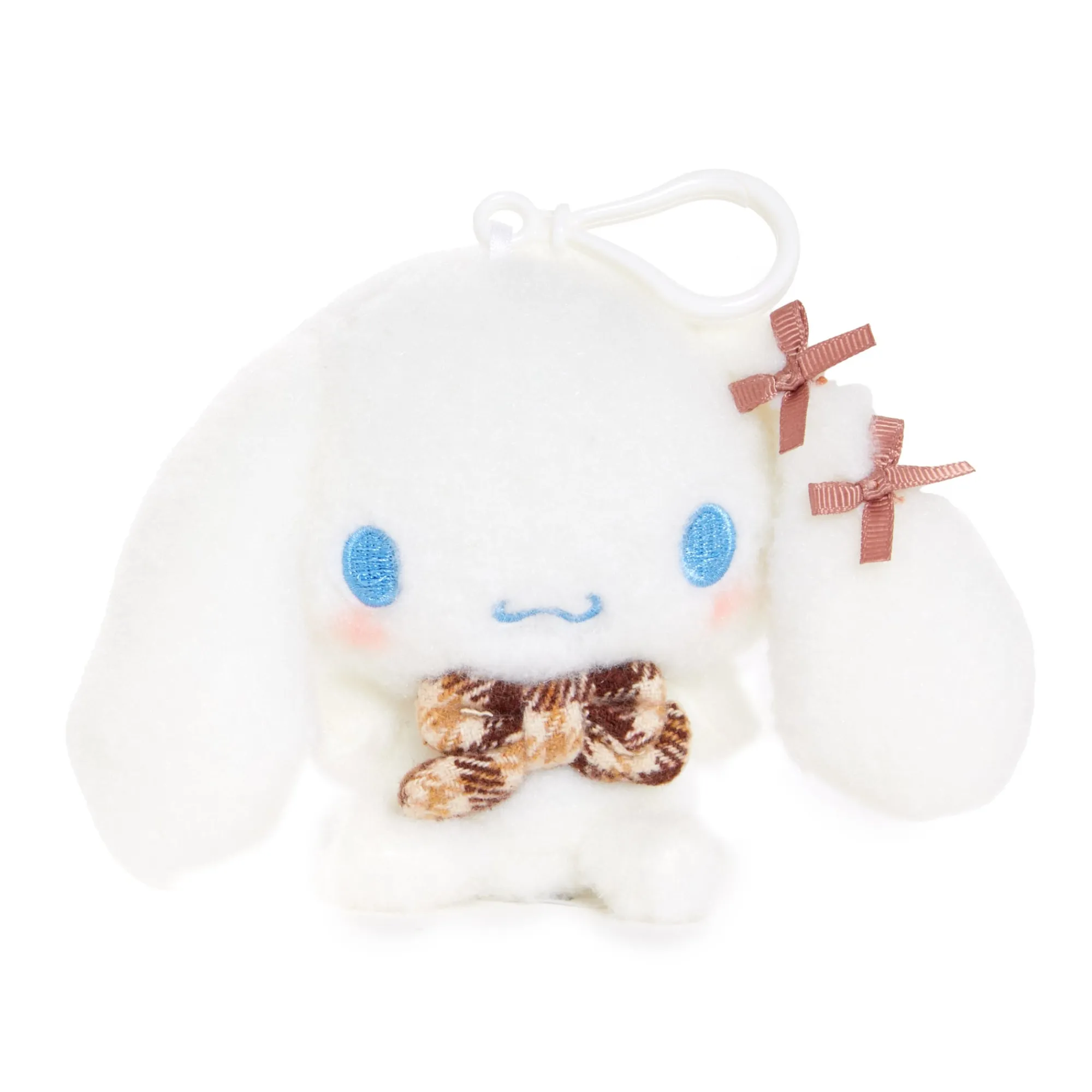 NAKAJIMA CORPORATION Cinnamoroll Mascot Clip (Mocha Check Series)