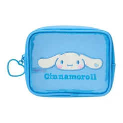 Japan Original Cinnamoroll Mini Mesh Zipper Pouch