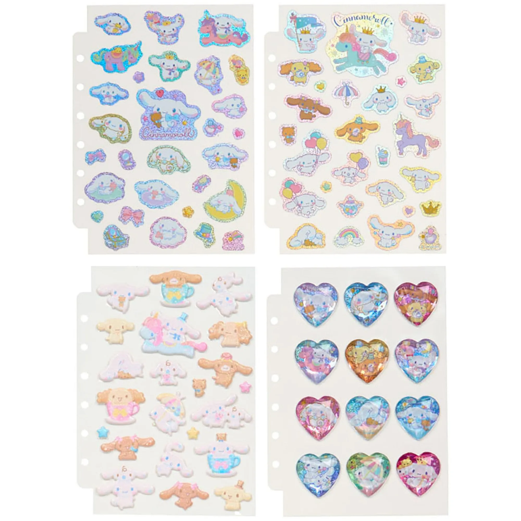 Japan Original Cinnamoroll Mini Sticker Collect Book