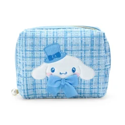 Japan Original Cinnamoroll Mini Zipper Pouch (Winter Tweed Series)