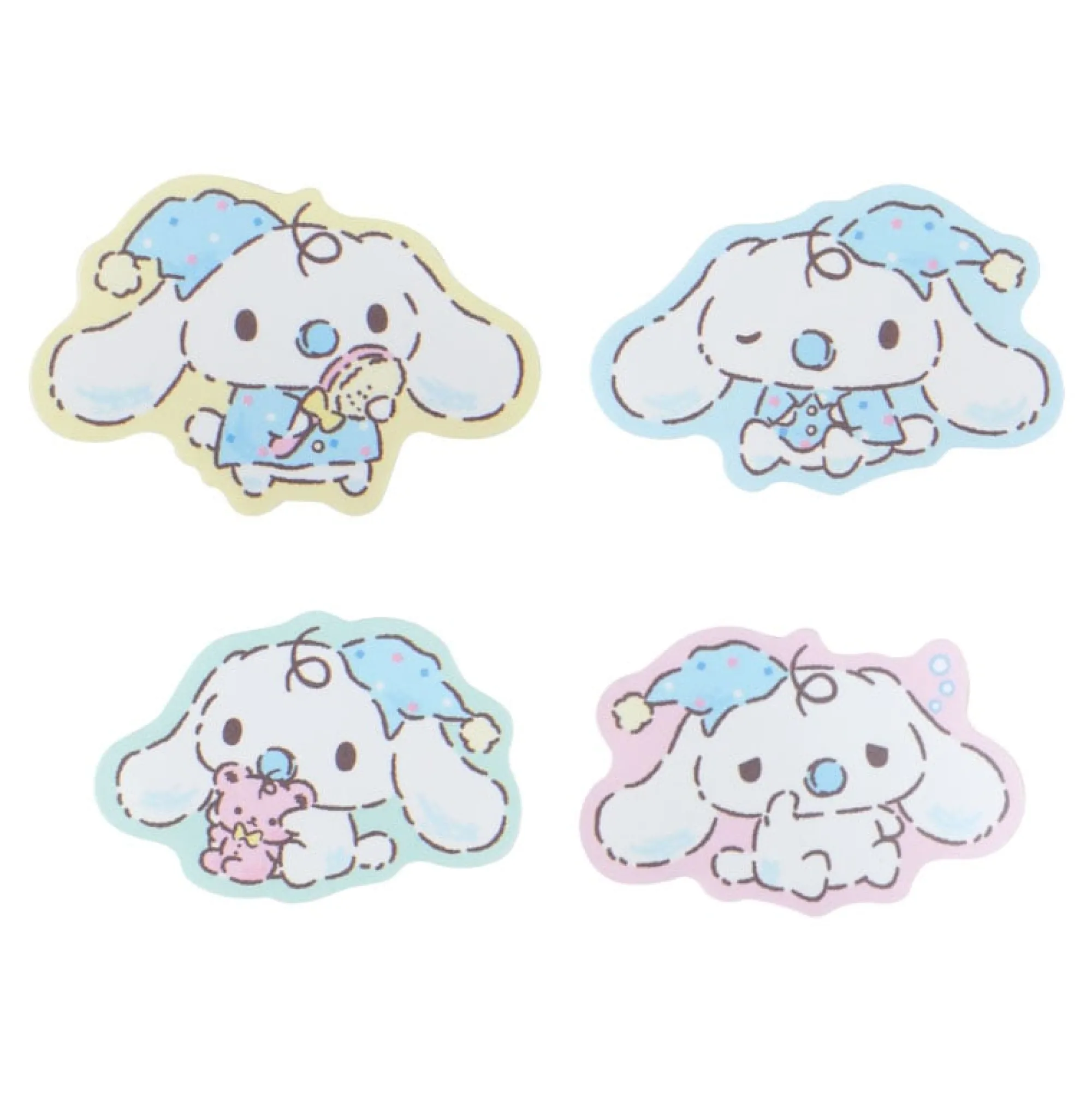 Japan Original Cinnamoroll 20-pc Mini Sticker Pack (Time for Bed Series)
